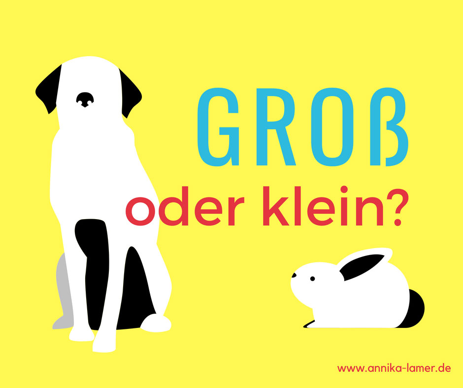 Großschreibung oder Kleinschreibung von Substantivierungen
