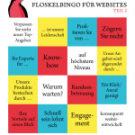 Floskelbingo für Websites, Teil 2